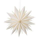 The Starlight – White LED Paper Hanging Christmas Star