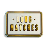 TINIT Long Match Tins – Decorative Storage for Extra-Long Matches