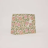 Paper Mirchi Large Block Printed Gift Bag – Blush