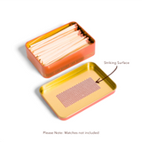 TINIT Long Match Tins – Decorative Storage for Extra-Long Matches