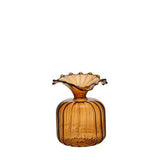 Wikholm Form Tea Amber Glass Mini Bud Vases | 4 Designs
