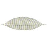 Truro Striped Cushion – 100% Cotton Moss