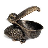 Cast Iron Pelican Trinket & Coin Bowl