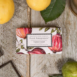 Fresh Pomegranate Luxury Soap Bar | Triple Milled & Vegan | 190g