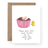 Easter Card - Chocolate Easter Nest