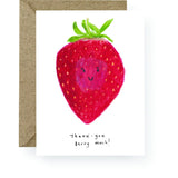 Strawberry Thank You Card