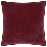 Heavy Chenille Piped Cushion – Mulberry