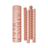 Paddywax Taper Candle Set – Pink &amp; Blush (Pack of 4)