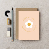 DAISY Happy Birthday You Beautiful Human Card