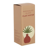 Peach Glass Plant Mister | Indoor Plant Water Sprayer