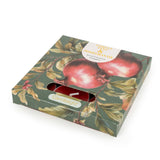 Forest Pine & Pomegranate Scented Tealights – Set of 9