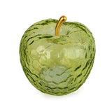 Green Glass Apple LED Lamp
