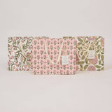 Paper Mirchi Medium Block Printed Gift Bag – Blush