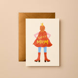 Super Mum – Red Card | Luxury Mother’s Day Card