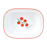 Tomato Green Enamel Oven Dish 20cm | Bon Appétit Enamel Bakeware