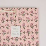 Hand Block Printed Gift Bags - Blush Refresh