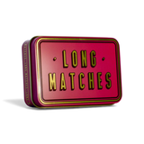 TINIT Long Match Tins – Decorative Storage for Extra-Long Matches