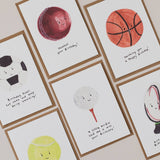 Cute Football Birthday Card | Birthday Goals Card