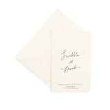 Hello Baby Stork Card – Luxury Hand-Painted Letterpress Card