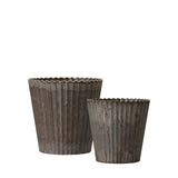 Wikholm Yodit Green Melange Plant Pot