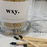 Wxy. Cloche Matches | Glass Match Jar with Striker