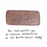 Bourbon Biscuit Card | Funny Biscuit Greeting Card