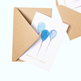 Up Up and away Birthday Card