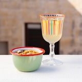 Olive Enamel Bowl 10cm | Bon Appétit Serving & Snack Bowl