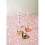 Jonna glass candle holder