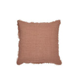 Solina Linen Rust Cushion - Square