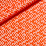 Cambridge Imprint Kelp Wrapping Paper – Tangerine – 50x70cm