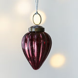 Red Ribbed Gourd Decoration