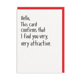 This Card Confirms Valentine's Day Card