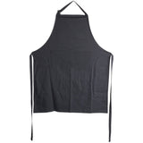 Apron Plain Cotton Pewter
