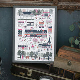 Banstead Village Art Print by Lisa Tolley