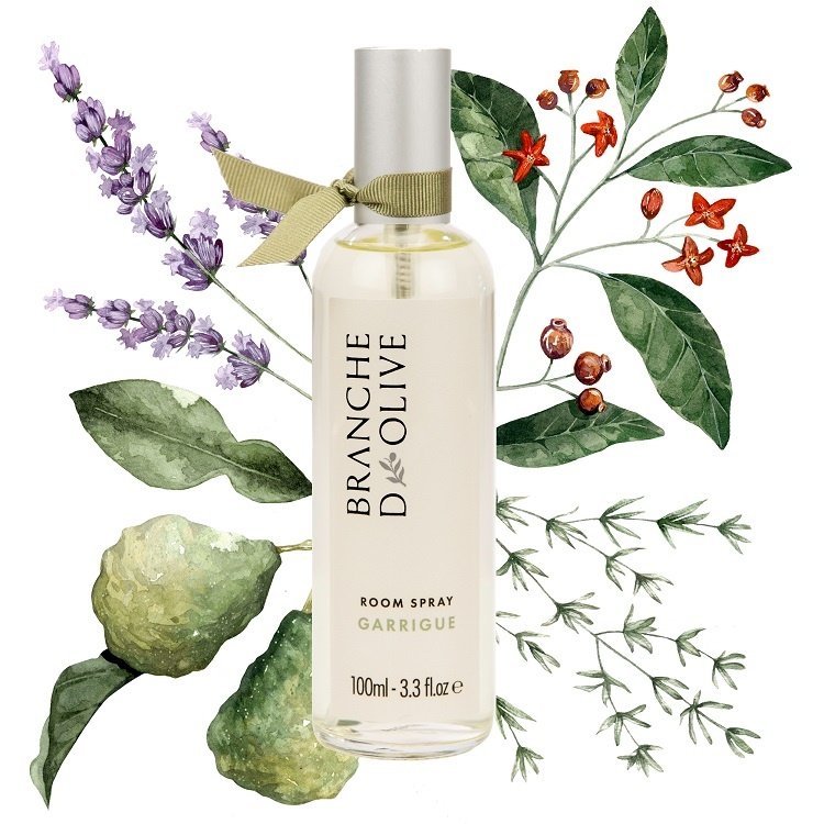 Garrigue Room Spray by Branche d’Olive