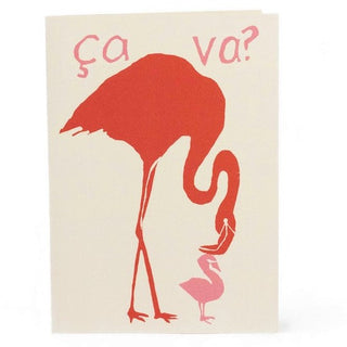 Cambridge Imprint- Ca Va? Flamingo