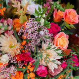 The Pink Bonfire – Luxury Autumn Flower Bouquet