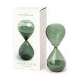 Green hourglass timer