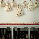Laura Stoddart Spruce & Eucalyptus Medium Drawstring Bag