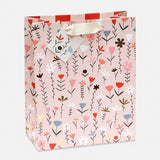 Fleur Pink Floral Large Gift Bag