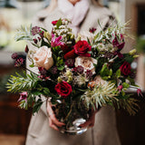 Fairytale in New York Festive Vase