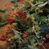 Join our luxury Christmas wreath making workshop in Banstead, Surrey. Create a fresh festive wreath with expert florists, hot port and mince pies. Book now.
