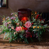 The Mulberry Lane Table Design & Hurricane Vase