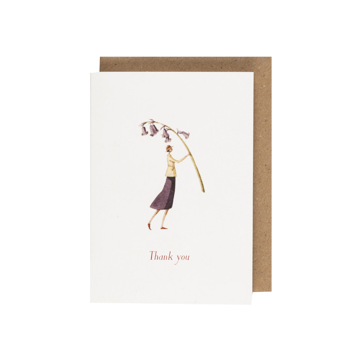 Bluebell Girl Thank You Card | Elegant Floral Thank You Card