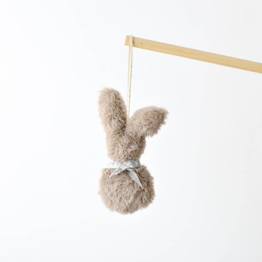 Hanging fluffy bunny