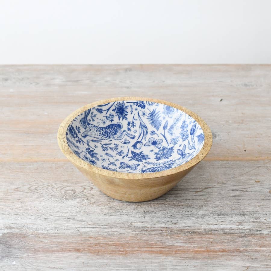 Easter inspired blue bowl