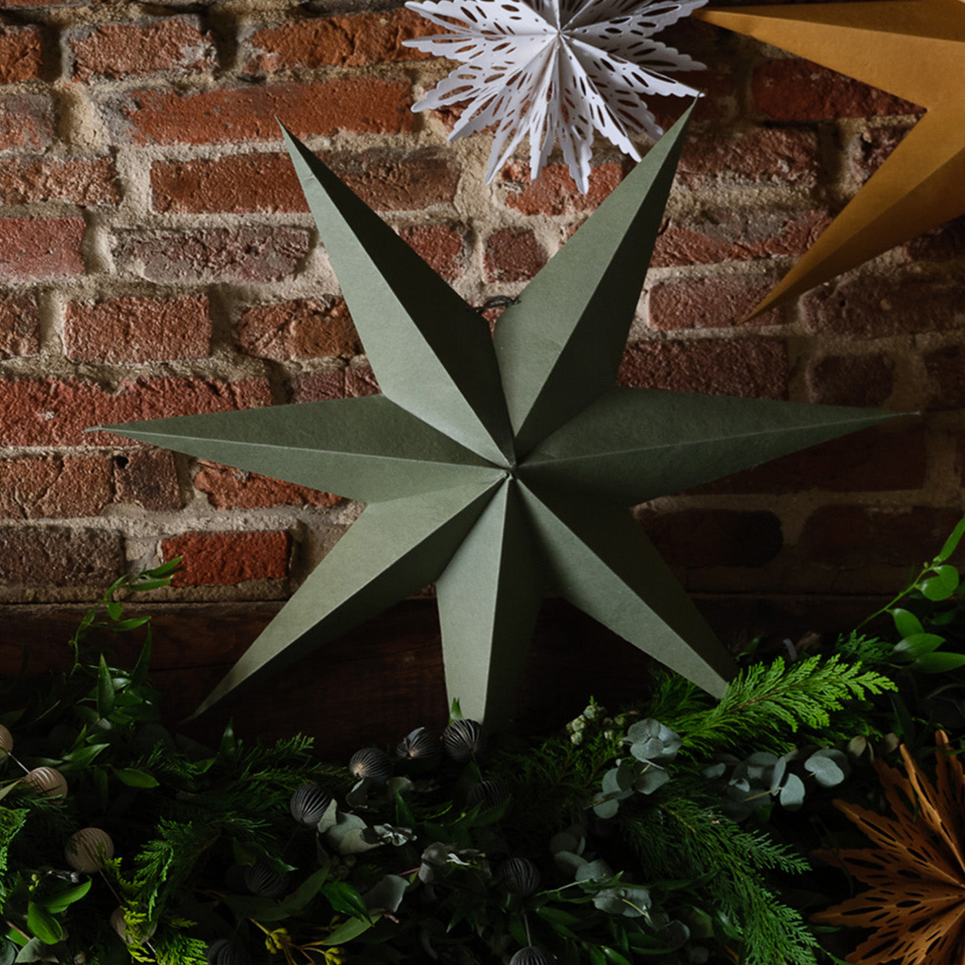 Rosemary large paper christmas star