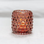 Rose bubble votive holder