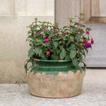 Ceramic rustic plant pot